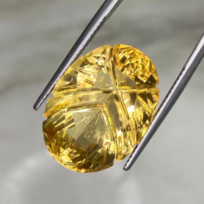 Citrin – Leuchtendes Gold 26,90 Karat – Bild 3