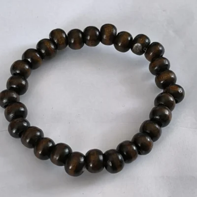"Erdung" Holzperlenarmband
