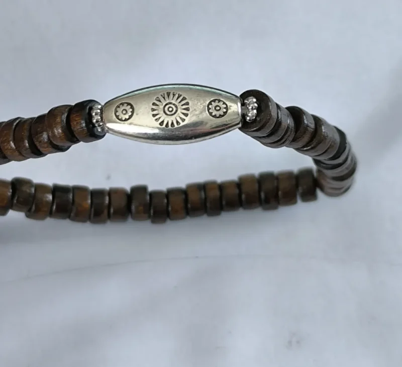 Natur Kraft Armband – Sonne & Holz – Bild 2
